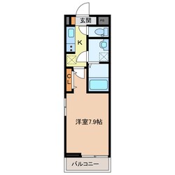 平田町駅 徒歩8分 2階の物件間取画像